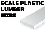 Evergreen Scale Models Styrene Lumber Strips